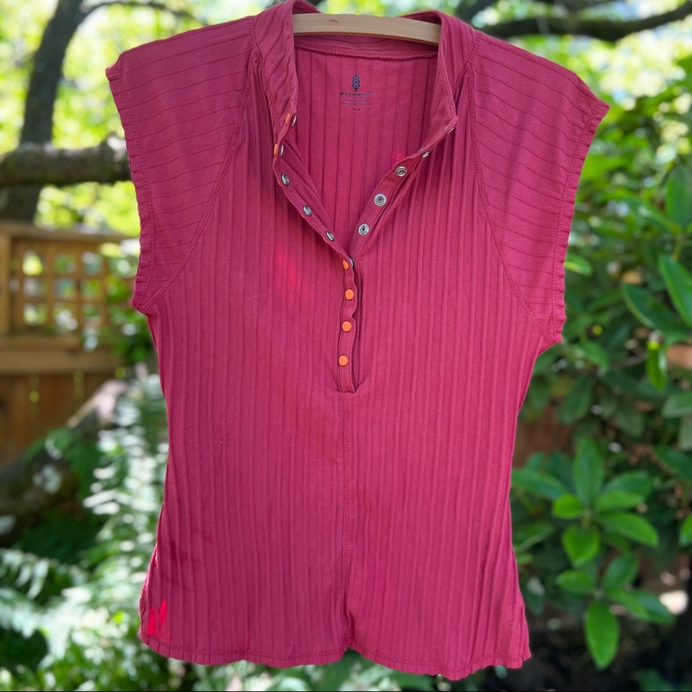 Free People button up tank